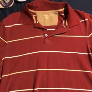 Red Striped Polo